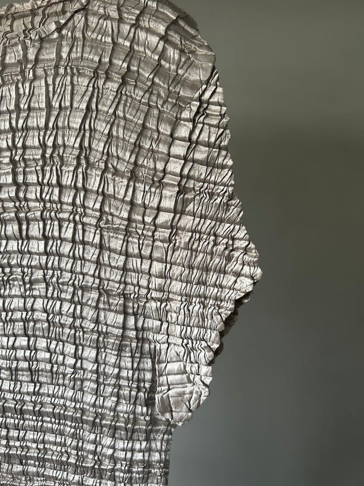 Pleats Champagne Top