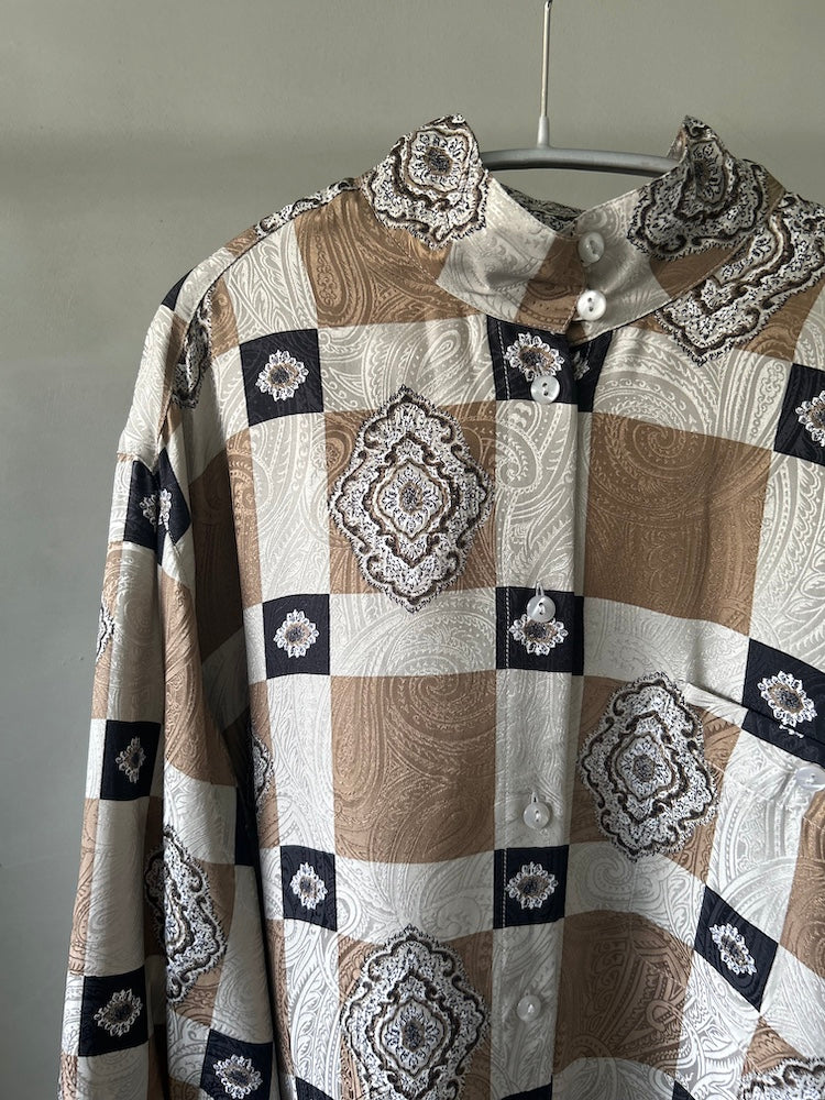 Silk Arabesque Shirt