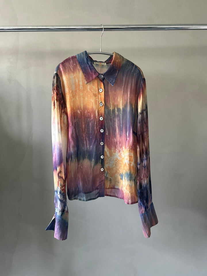 80s Gradation Sheer Shirt
