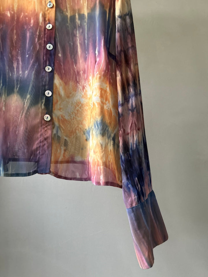 80s Gradation Sheer Shirt
