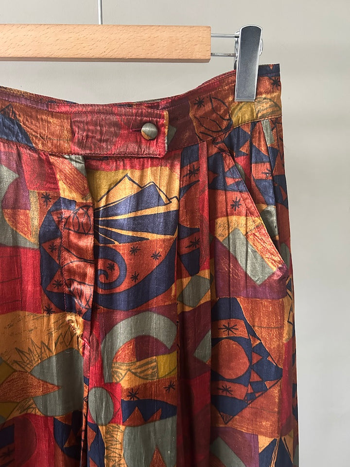 Psychedelic Wide Pants