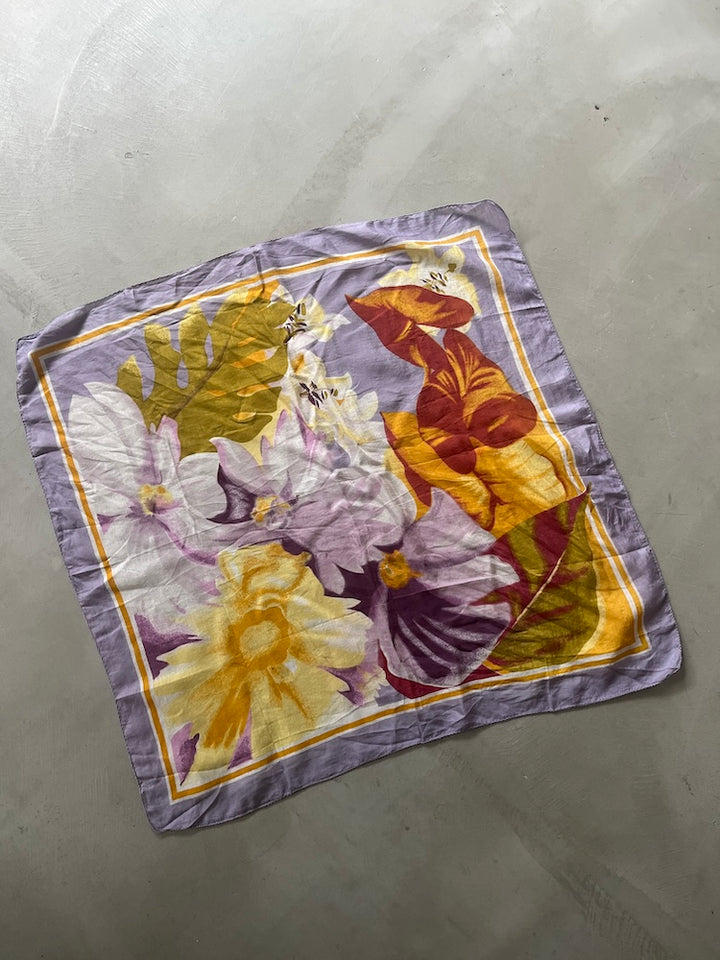 Vintage Scarf / Flower