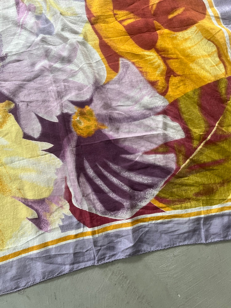 Vintage Scarf / Flower