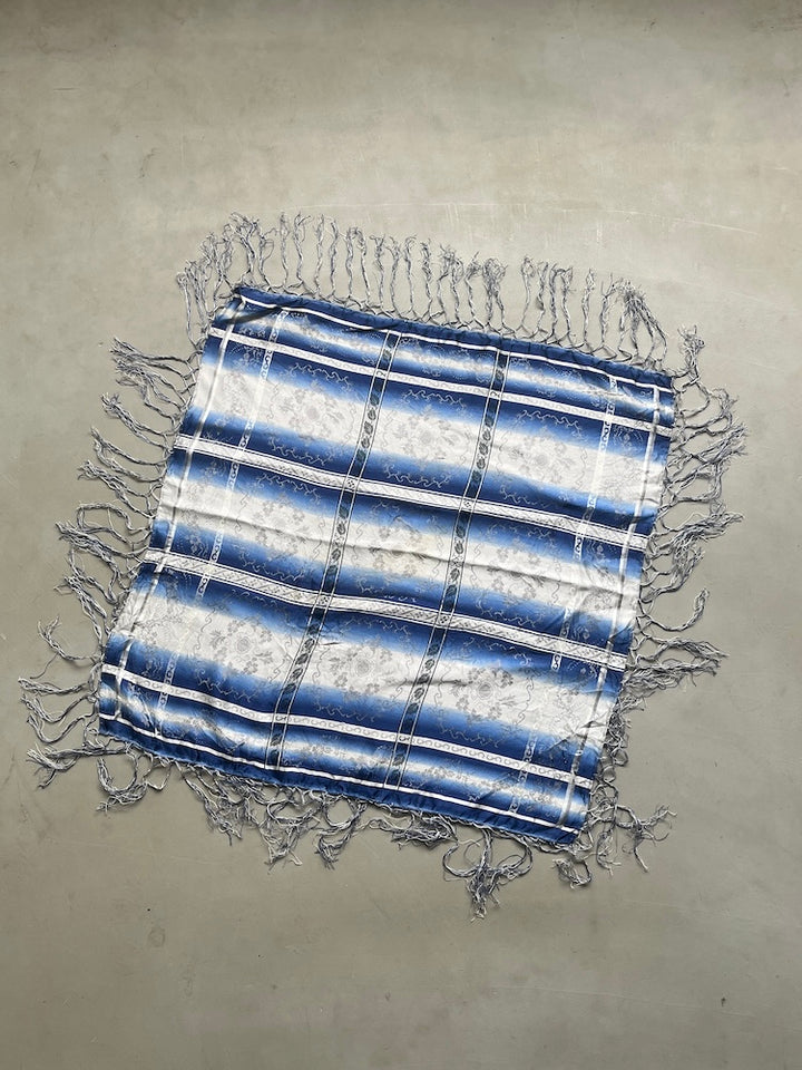 Vintage Scarf / Fringe Stripe