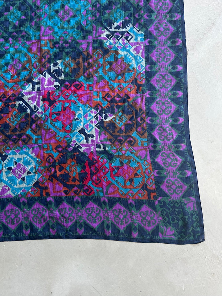 Vintage Scarf / Purple