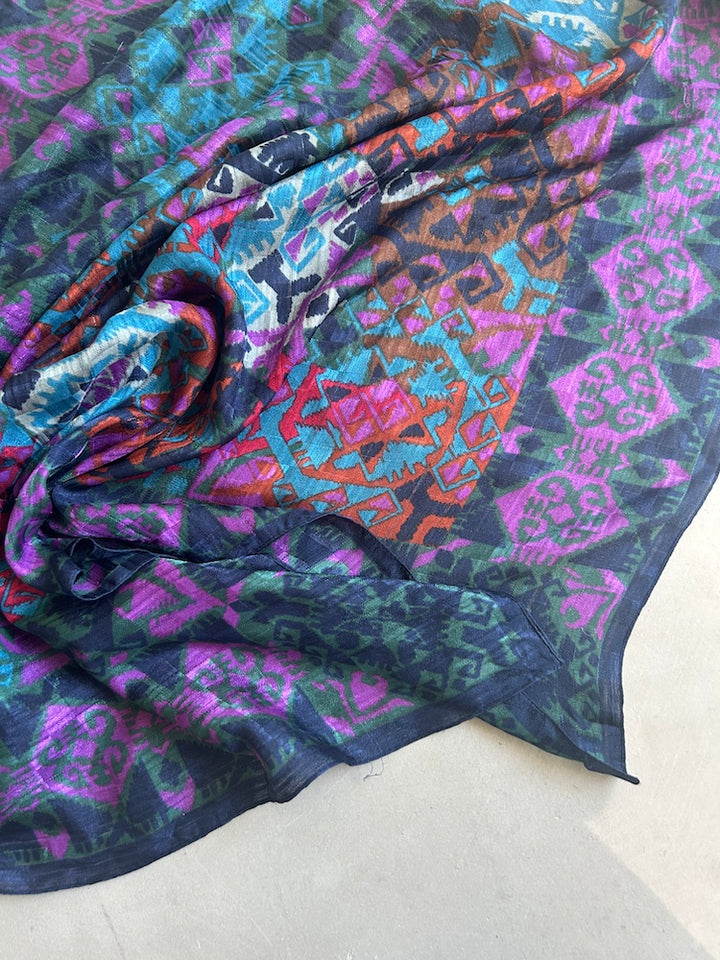 Vintage Scarf / Purple