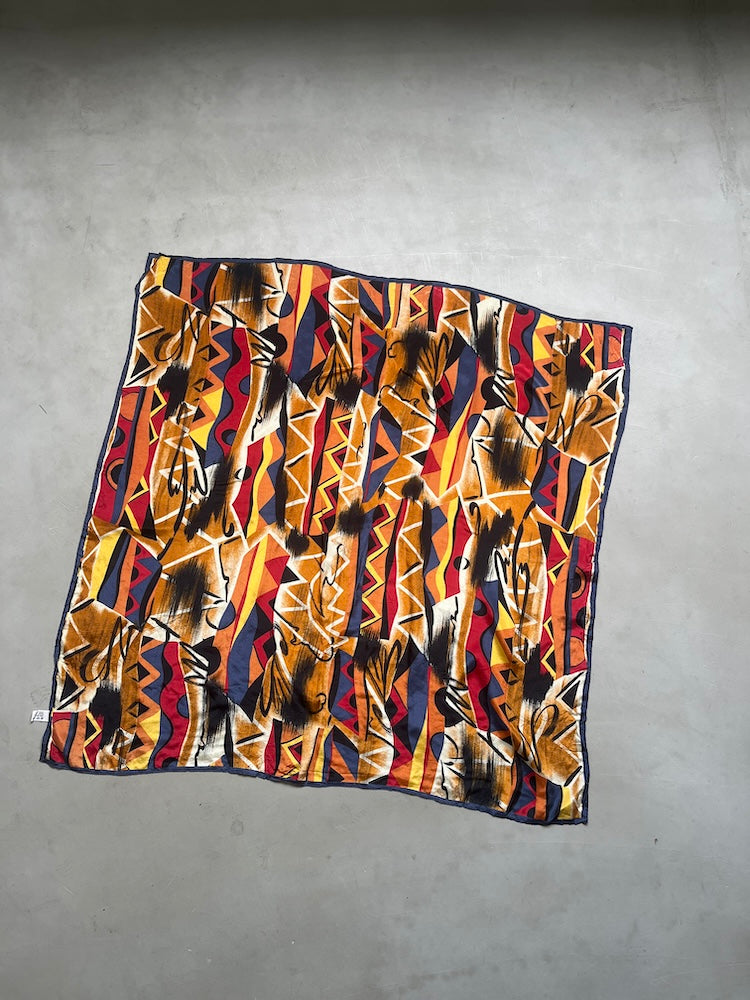 Vintage Scarf / Geometric