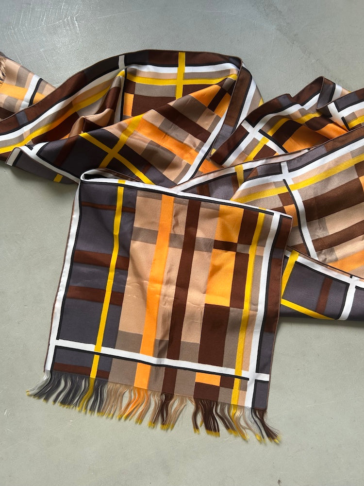 Vintage Scarf / Plaid