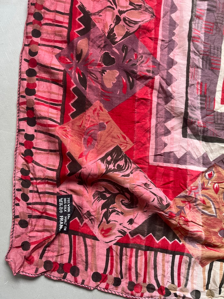 Vintage Scarf / Asian