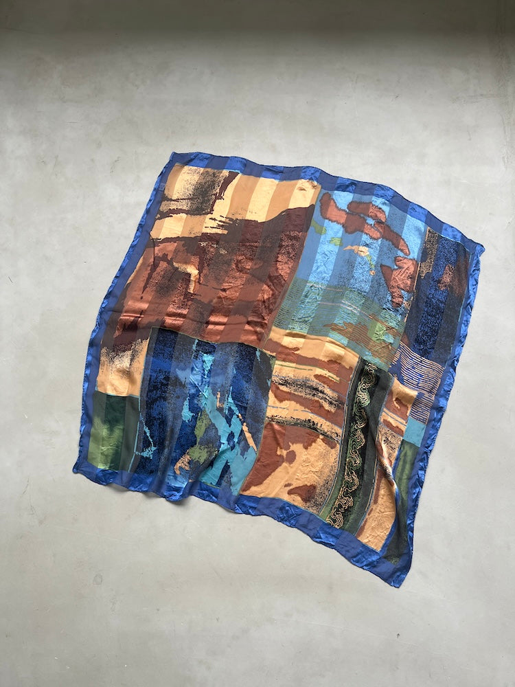 Vintage Scarf / Landscape