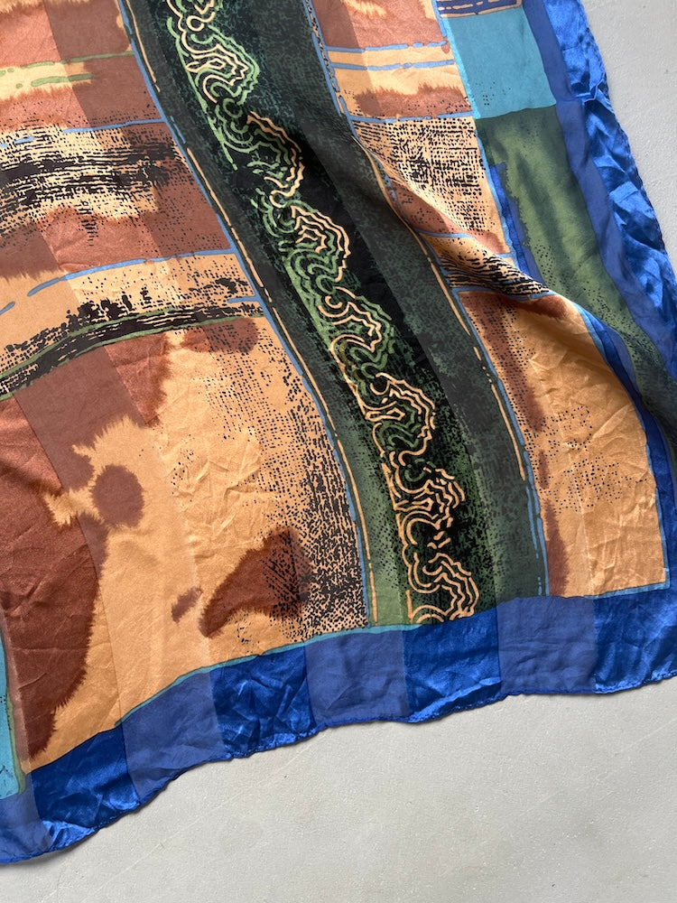 Vintage Scarf / Landscape