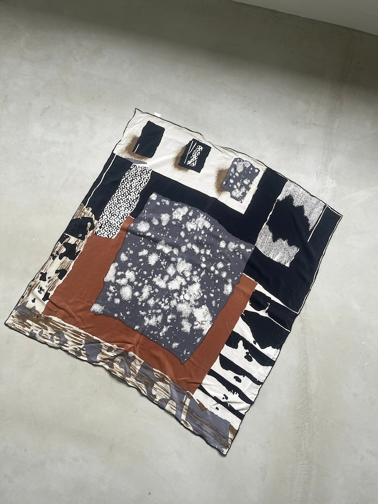Vintage Scarf / Large Art