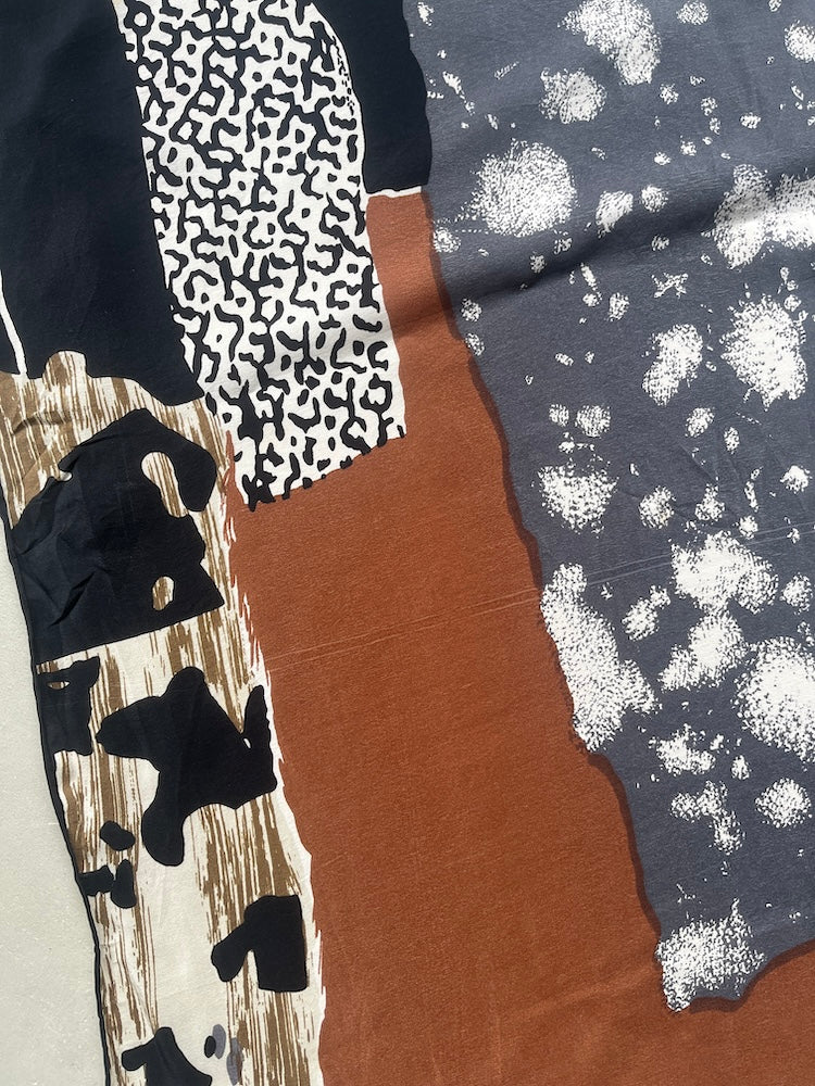 Vintage Scarf / Large Art