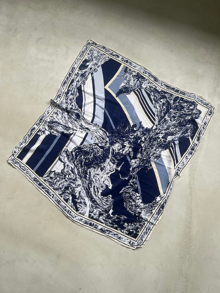 Vintage Scarf / Japonism Art