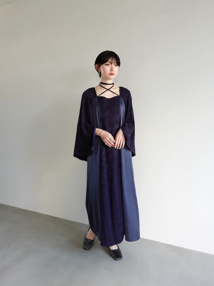 モデル身長：162cm / カラー：Navy