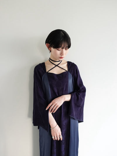 モデル身長：162cm / カラー：Navy