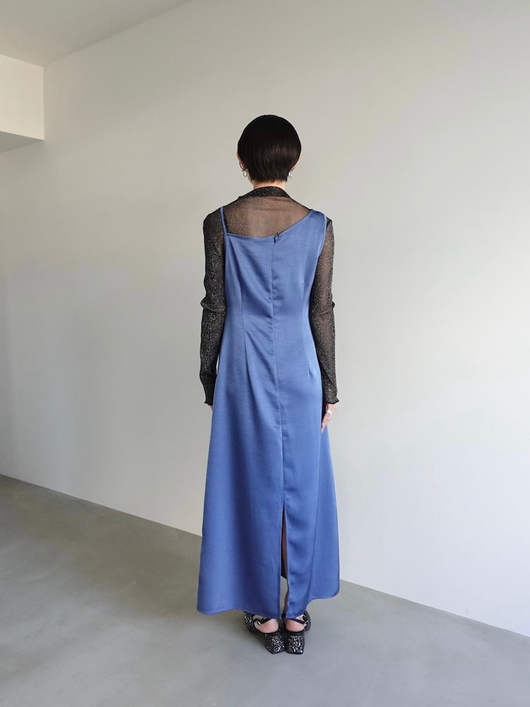 Curve Asymmetry Dress｜カーブアシンメトリードレス – MARTE