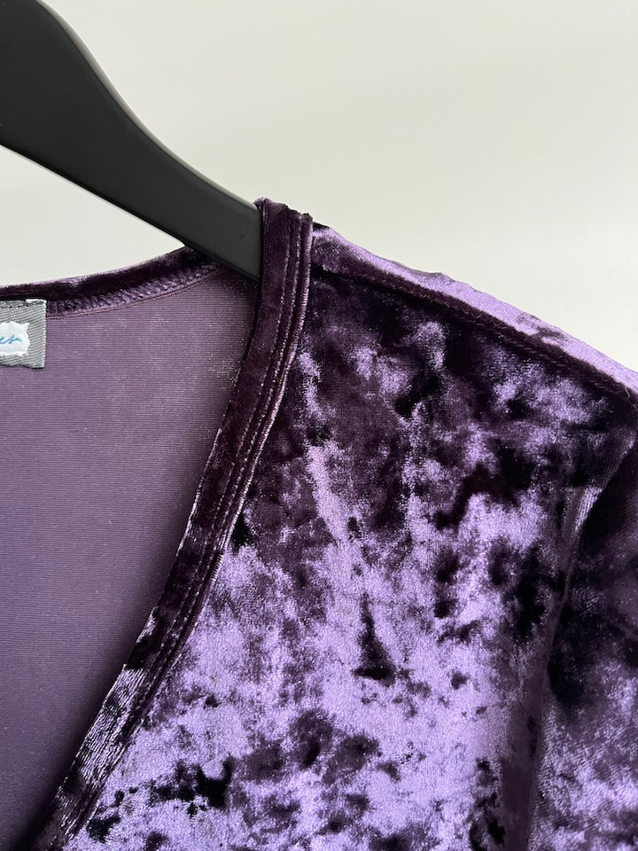Grape Velour Tee