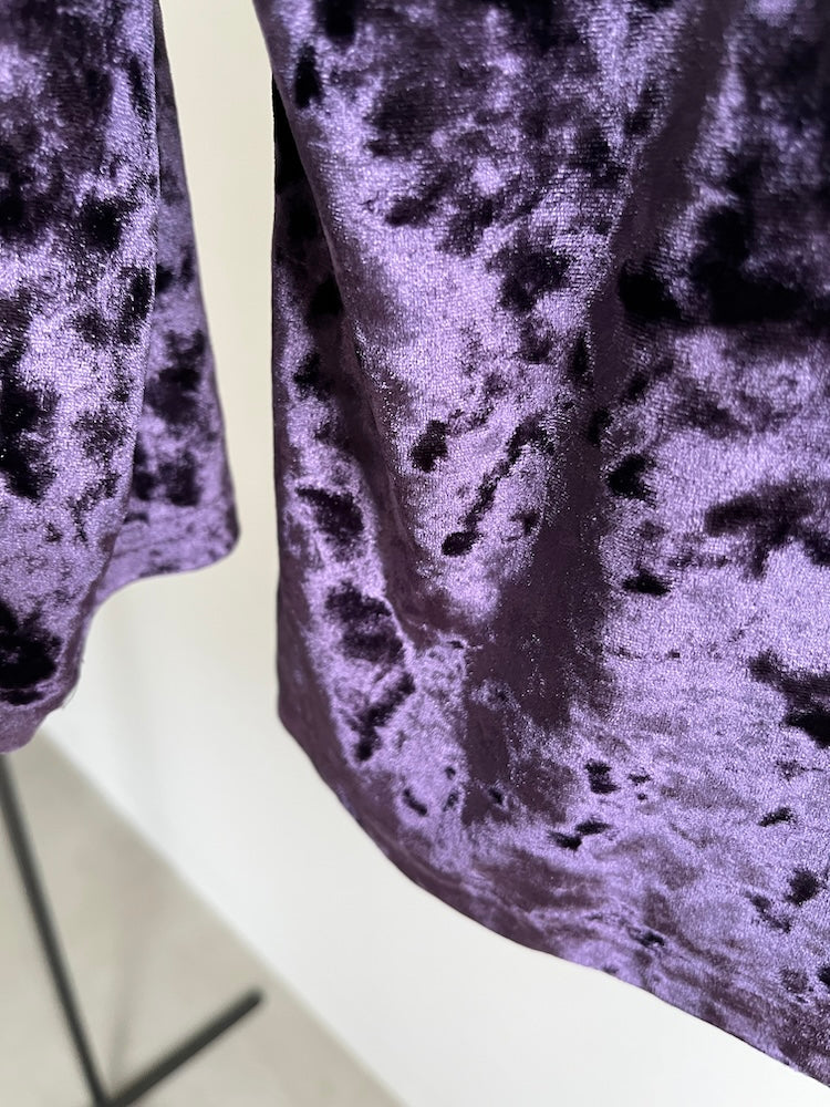 Grape Velour Tee