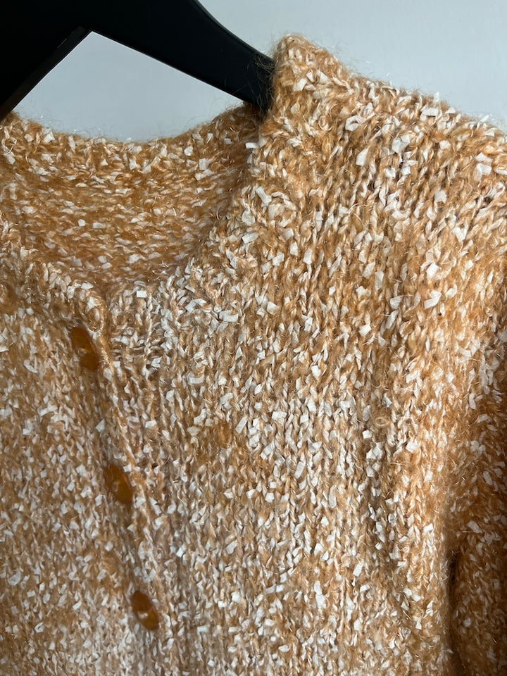 Melange Knit Cardigan