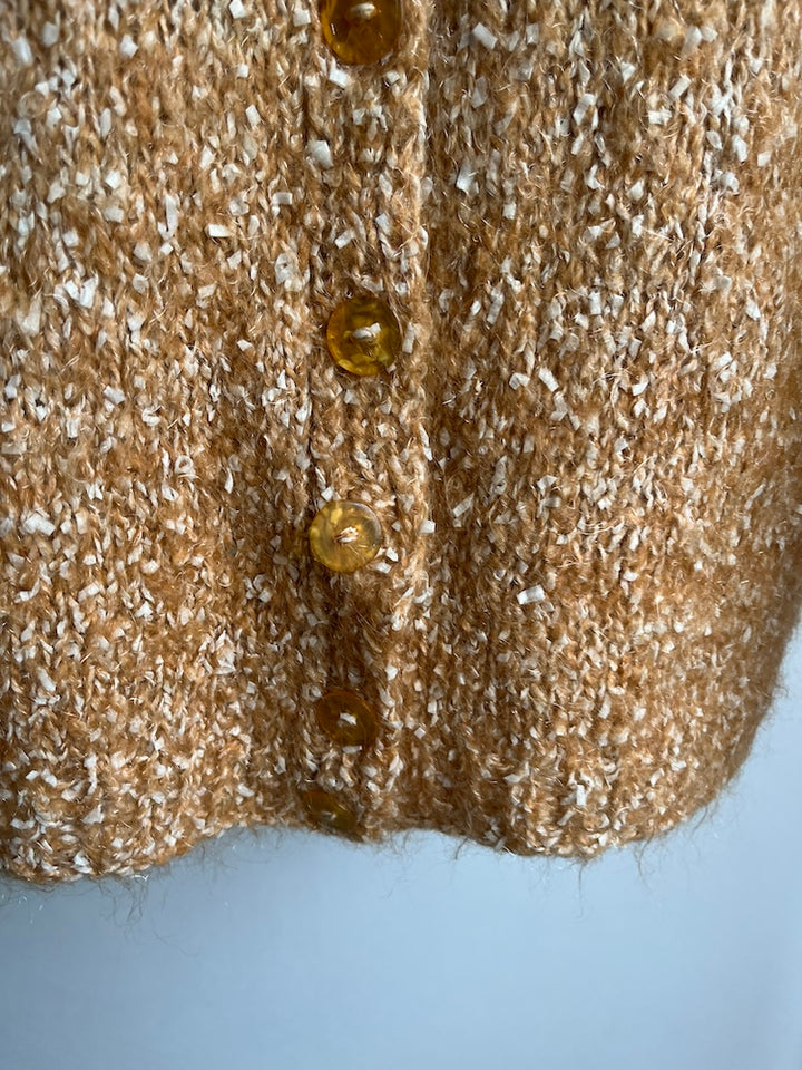 Melange Knit Cardigan