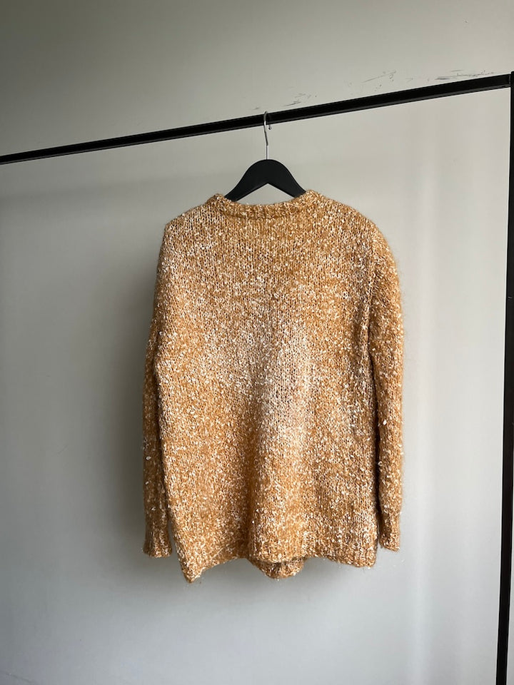 Melange Knit Cardigan