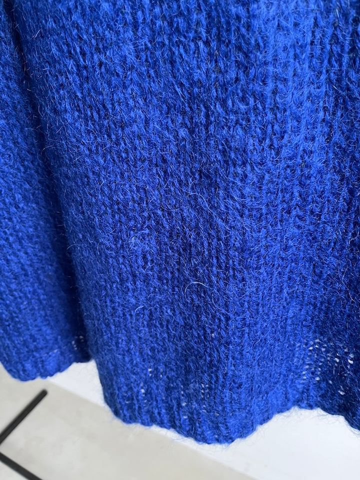 80s Royal Blue Over Knit