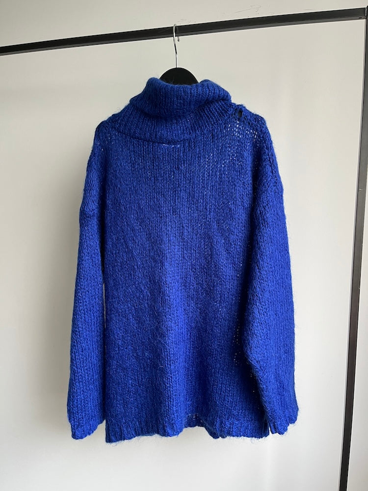80s Royal Blue Over Knit