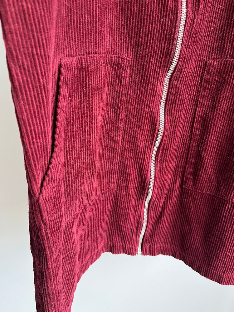 Corduroy Salopette / Wine