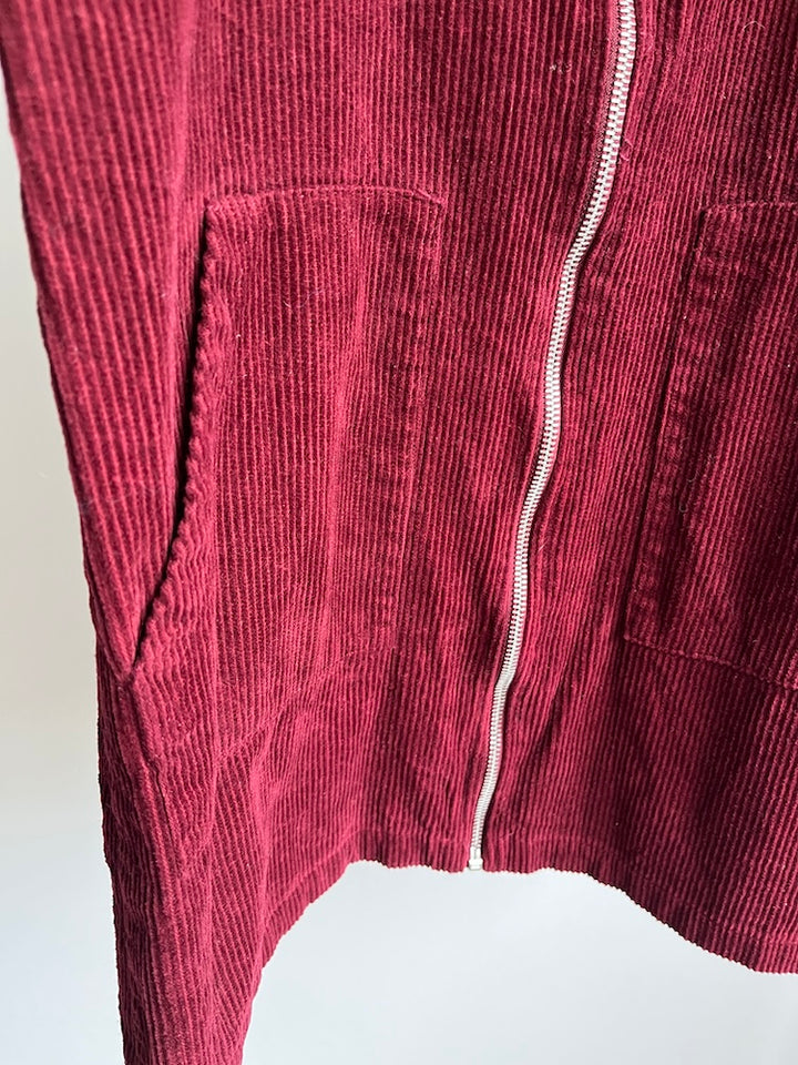 Corduroy Salopette / Wine