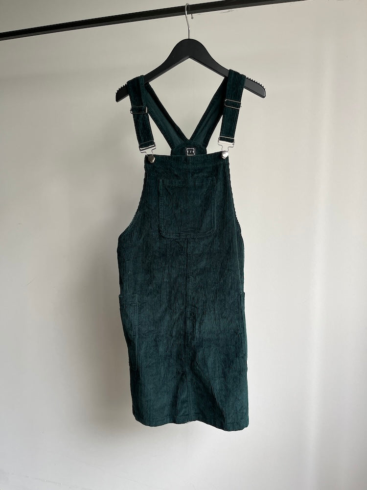Corduroy Salopette / Green