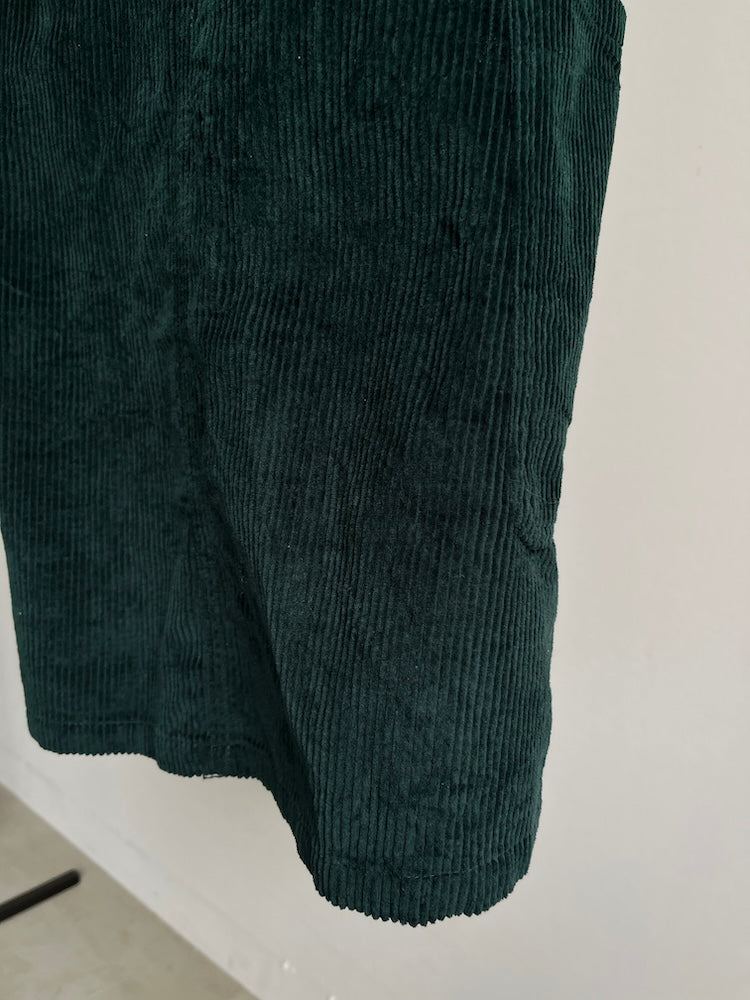 Corduroy Salopette / Green