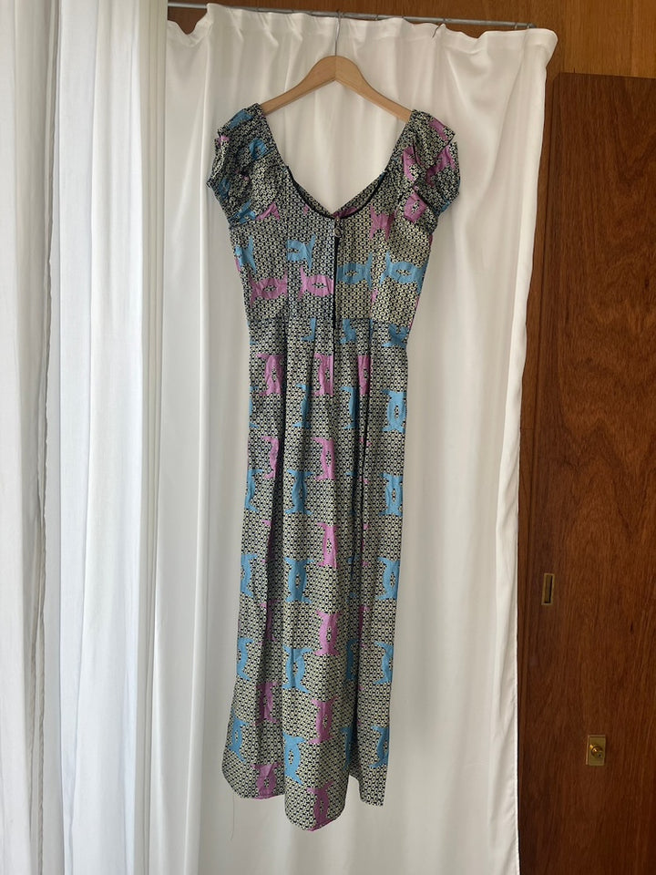 70s Shoulder Design Dress