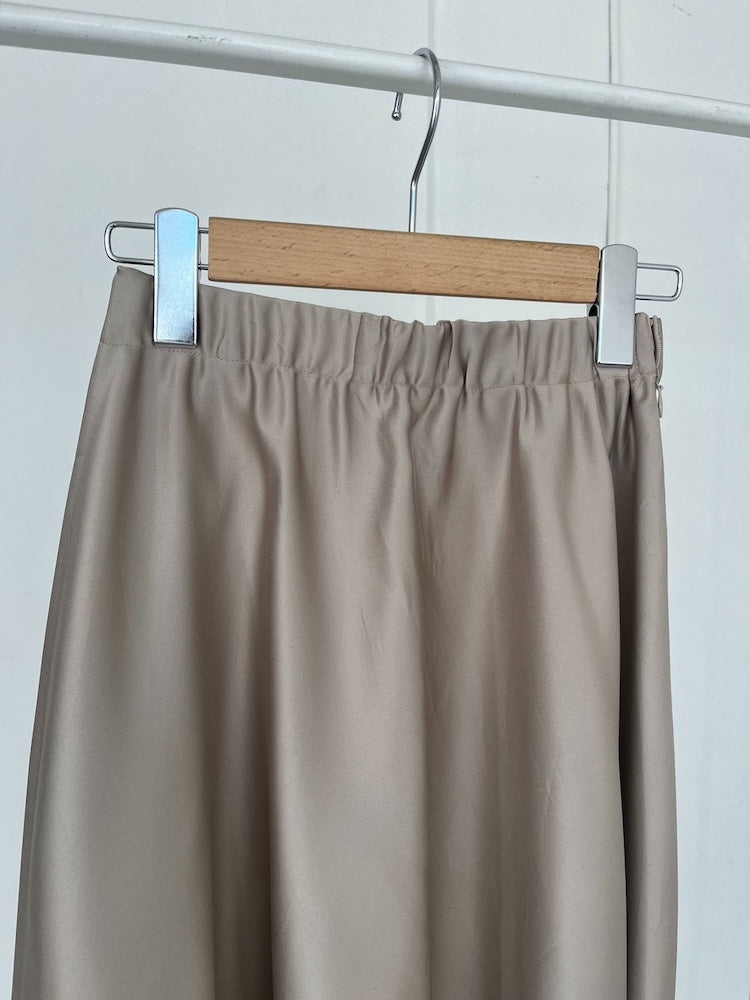 Satin Circular Skirt