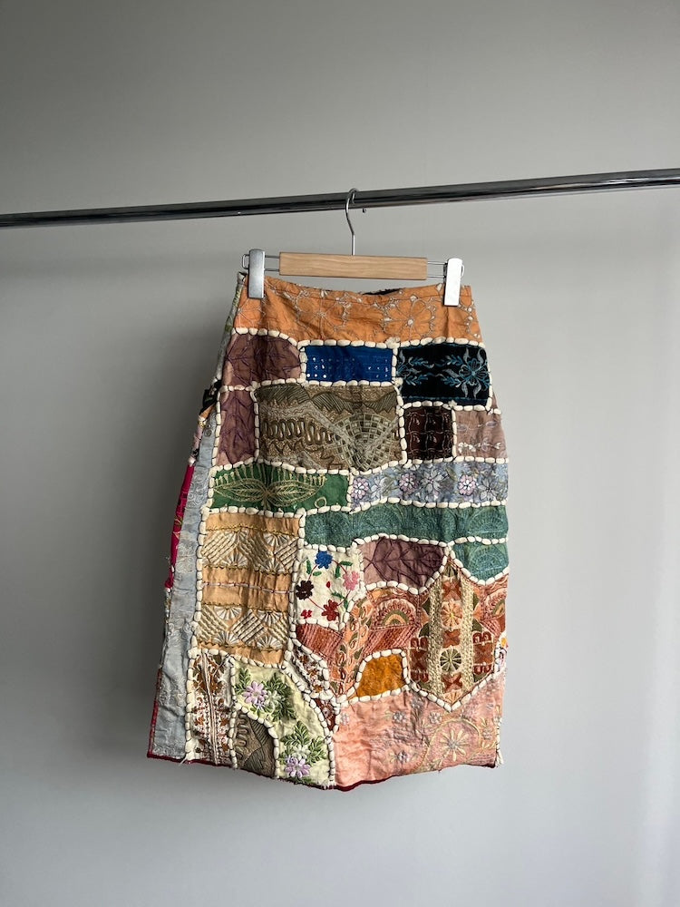 Handmade Patchwork Skirt