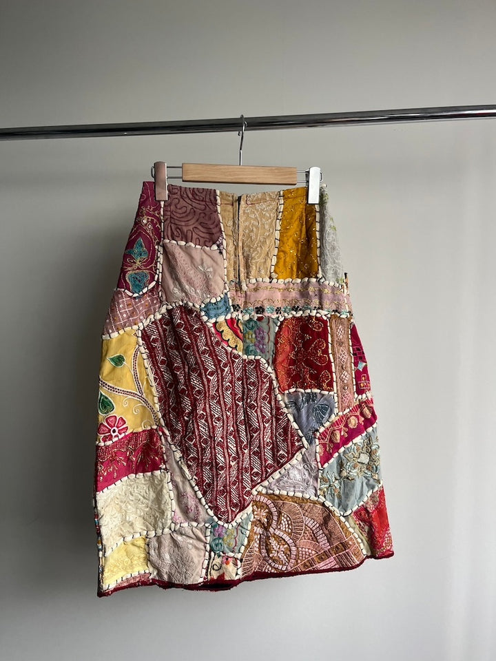 Handmade Patchwork Skirt