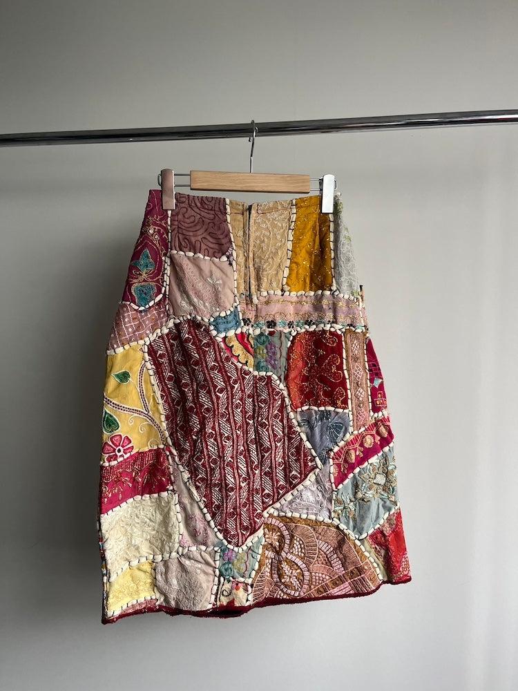 Handmade Patchwork Skirt