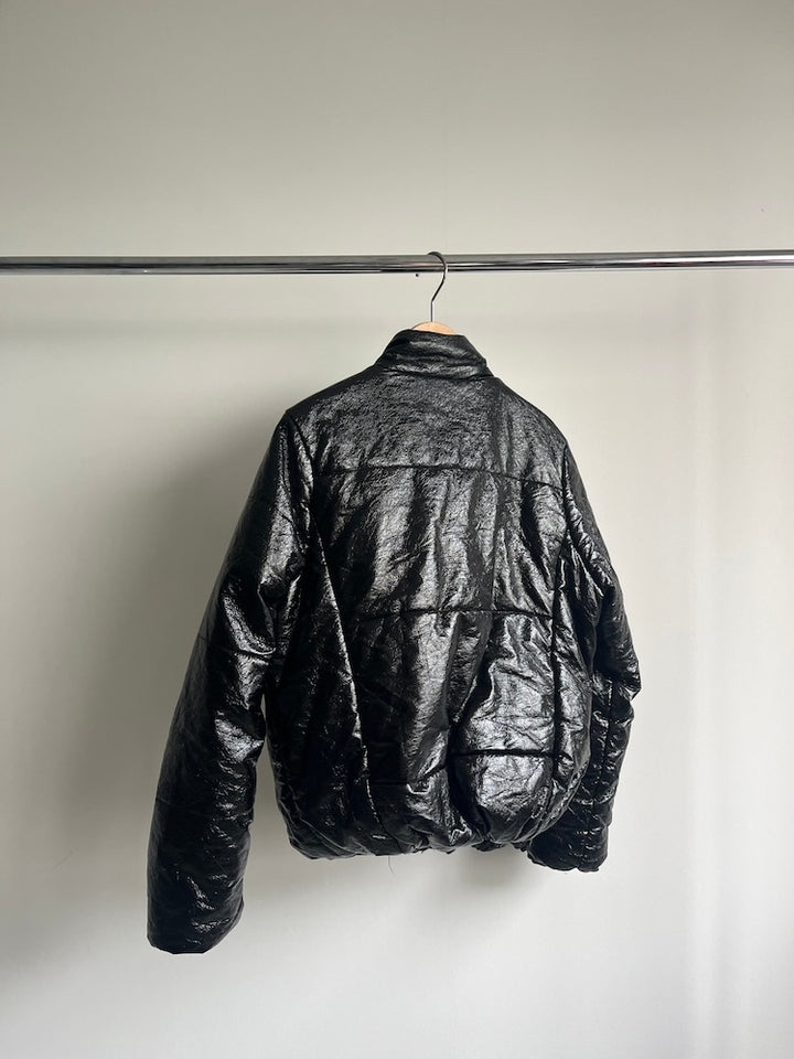 Black Enamel Blouson