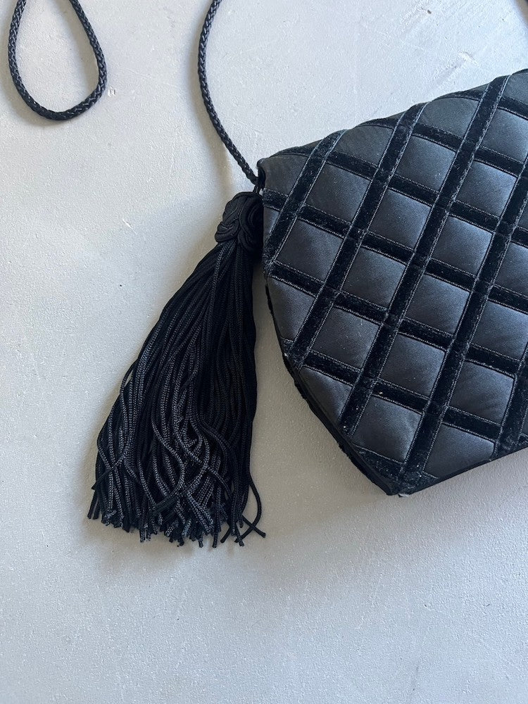 Black Quilt Handbag