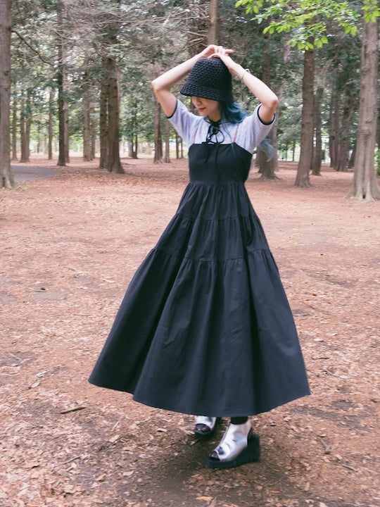 Bicolor Camisole Dress｜バイカラーキャミソールドレス – MARTE