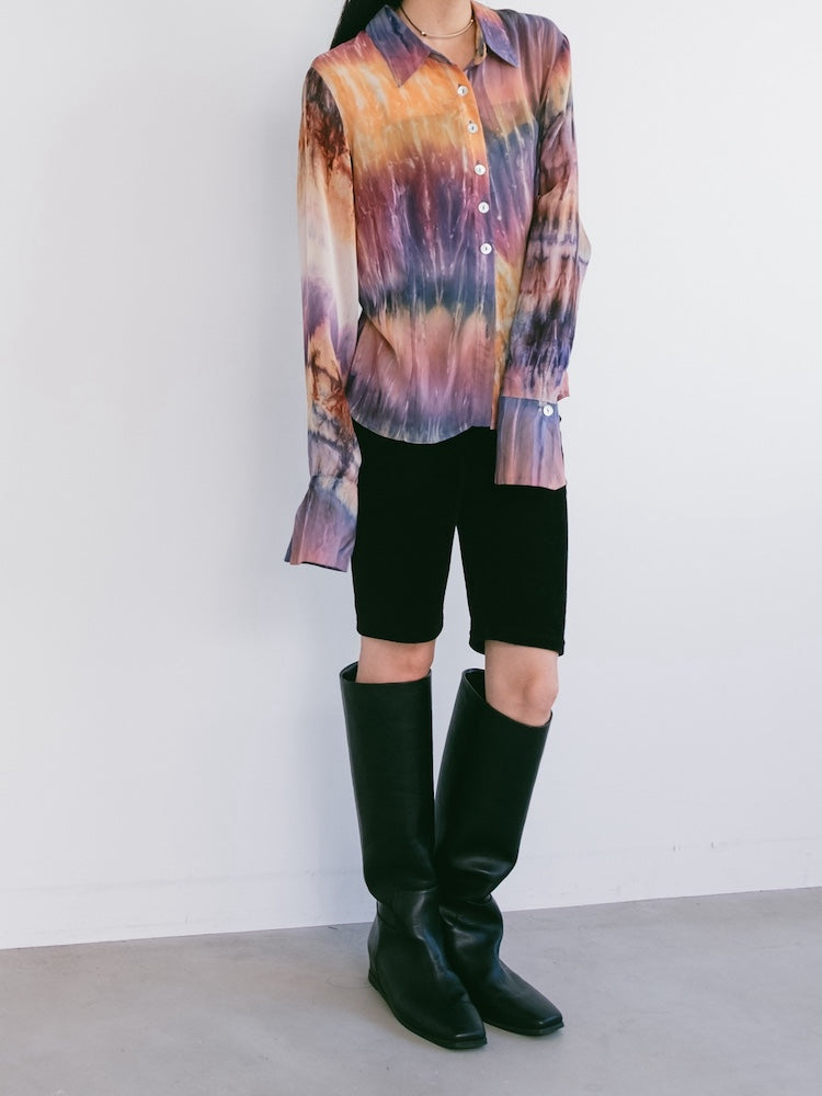 80s Gradation Sheer Shirt