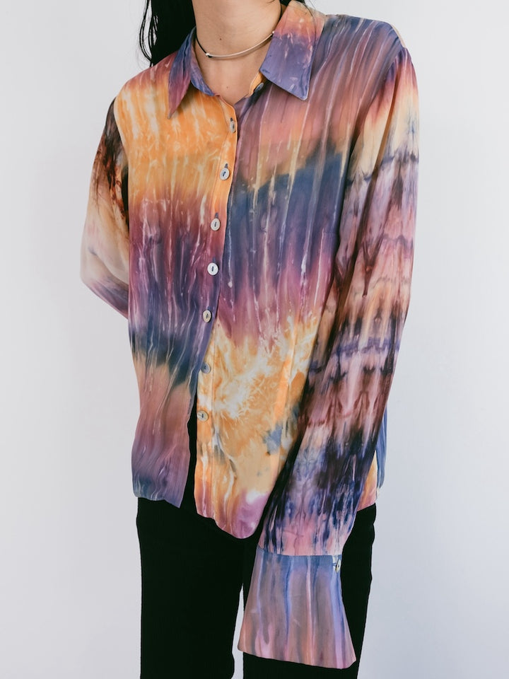 80s Gradation Sheer Shirt