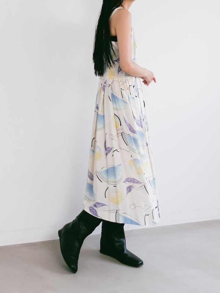 80s Summer Fruits Dress