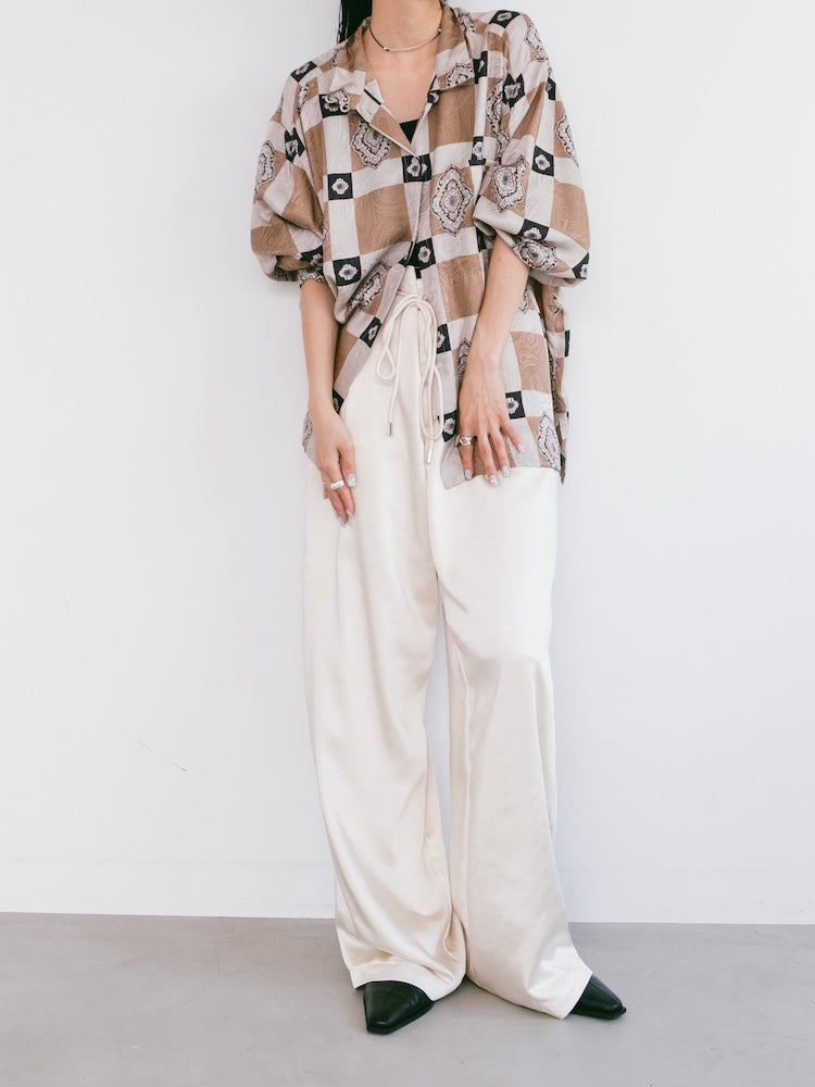 Silk Arabesque Shirt