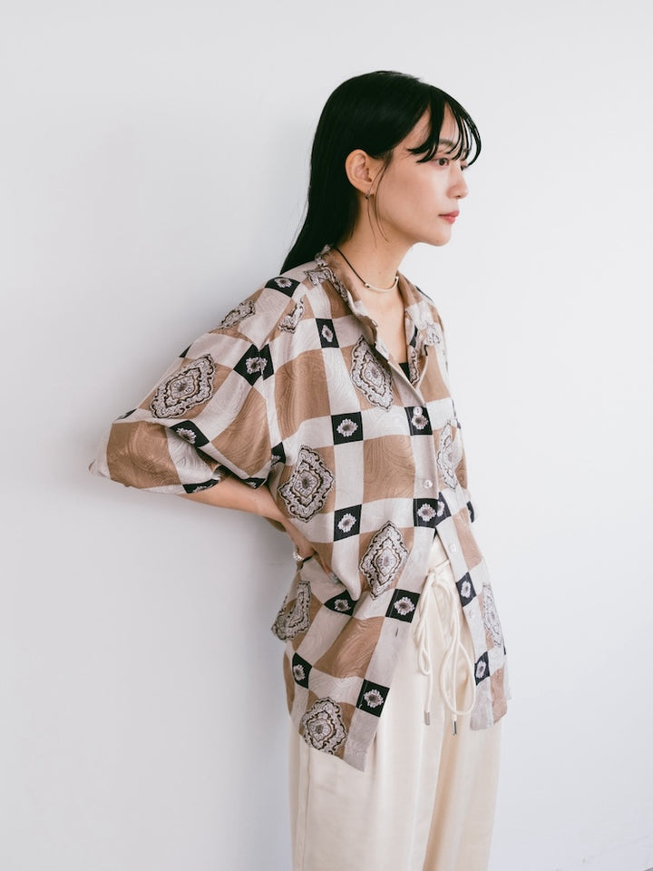 Silk Arabesque Shirt