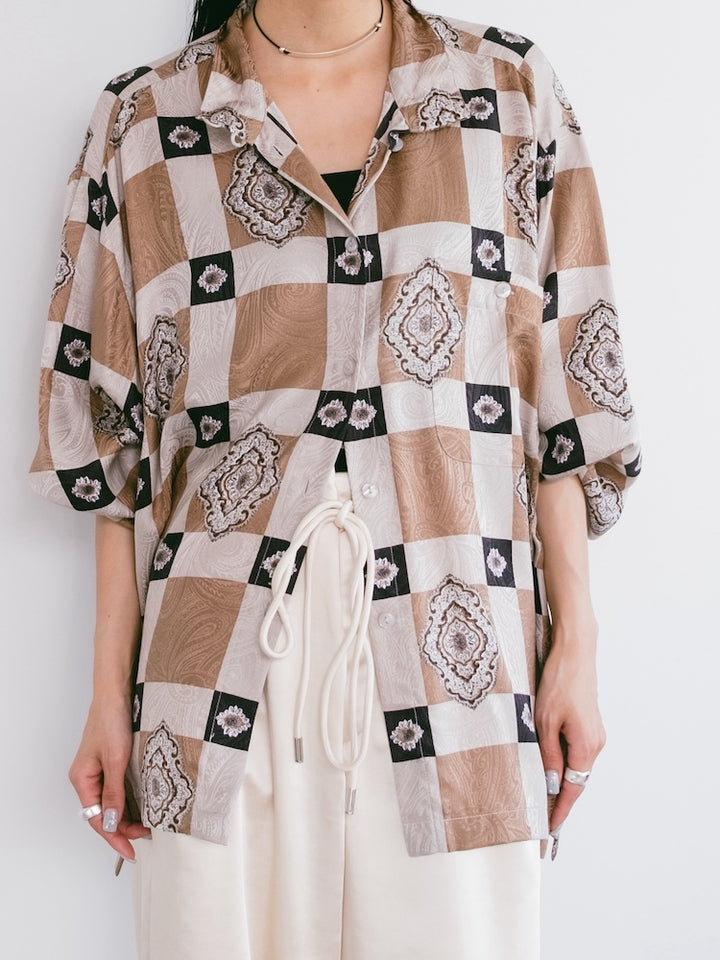 Silk Arabesque Shirt