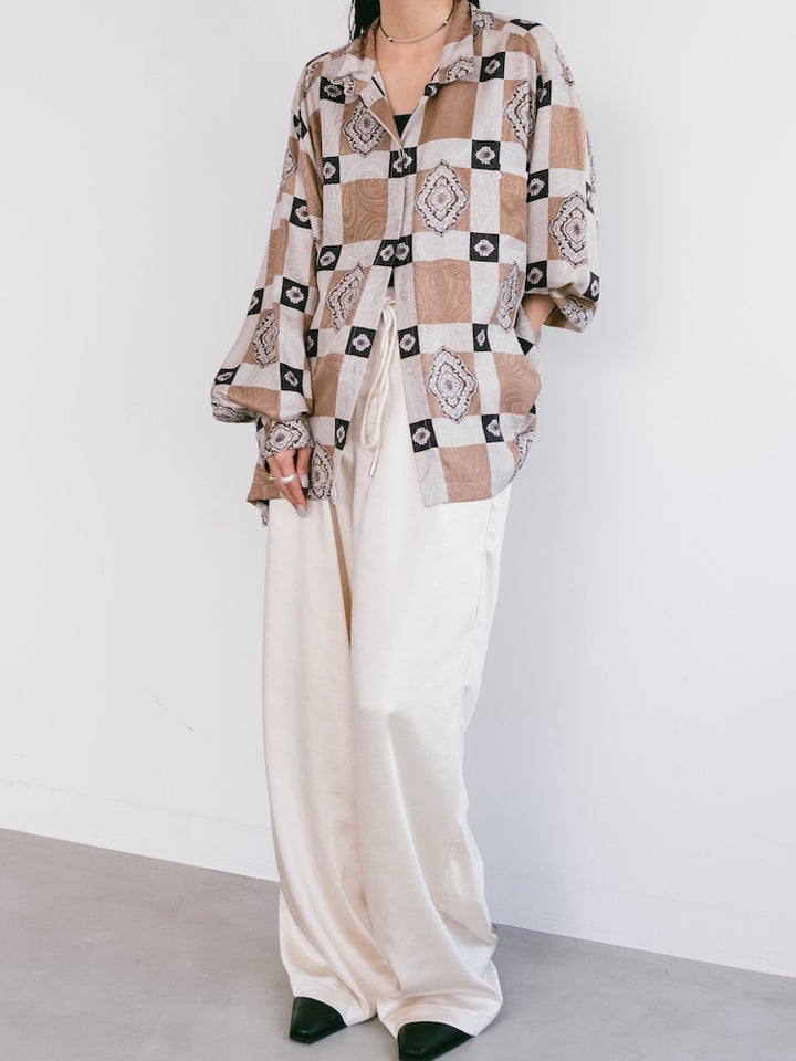 Silk Arabesque Shirt