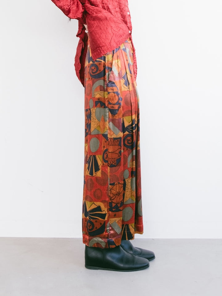 Psychedelic Wide Pants