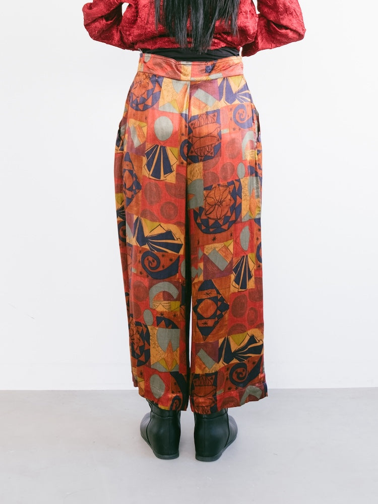 Psychedelic Wide Pants