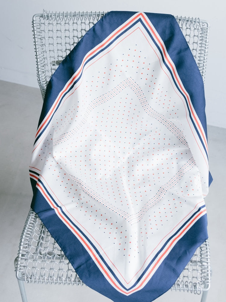 Vintage Scarf / Dot